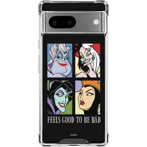 Disney Villains Characters Feels Good To Be Bad Google Pixel 7a Clear Case